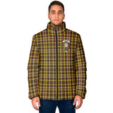 Clan Jardine Crest Tartan Padded Jacket RF394