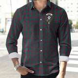 Clan Jardine Dress Crest Tartan Long Sleeve Shirt PC593