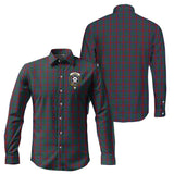 Clan Jardine Dress Crest Tartan Long Sleeve Shirt PC593