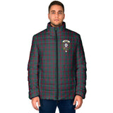 Clan Jardine Dress Crest Tartan Padded Jacket RF392