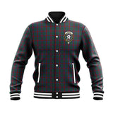 Clan Jardine Dress Crest Tartan Baseball Jacket JM591