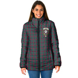 Clan Jardine Dress Crest Tartan Padded Jacket RF392