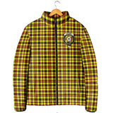 Clan Jardine Modern Crest Tartan Padded Jacket RF393