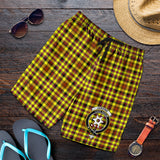 Clan Jardine Modern Crest Tartan Mens Shorts NS590