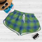 Clan Johnstone Ancient Tartan Womens Shorts NW760