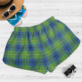 Clan Johnstone Ancient Crest Tartan Womens Shorts NW1779