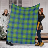 Clan Johnstone Ancient Tartan Blanket U462