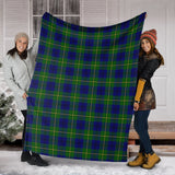 Clan Johnstone Modern Tartan Blanket U463