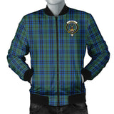 Clan Keith Crest Tartan Bomber Jacket ZJ400