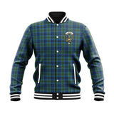 Clan Keith Crest Tartan Baseball Jacket JM583