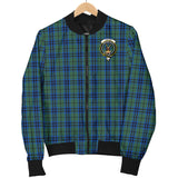 Clan Keith Crest Tartan Bomber Jacket ZJ400