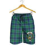 Clan Keith Ancient Crest Tartan Mens Shorts NS585