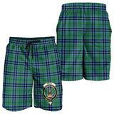 Clan Keith Ancient Crest Tartan Mens Shorts NS585