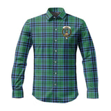 Clan Keith Ancient Crest Tartan Long Sleeve Shirt PC587