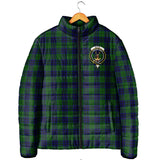 Clan Keith Modern Crest Tartan Padded Jacket RF399