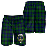 Clan Keith Modern Crest Tartan Mens Shorts NS584