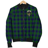 Clan Keith Modern Crest Tartan Bomber Jacket ZJ399