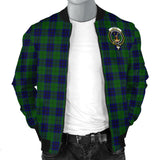 Clan Keith Modern Crest Tartan Bomber Jacket ZJ399