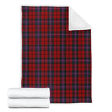 Clan Kelly of Sleat Red Tartan Blanket U472