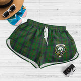 Clan Kennedy Crest Tartan Womens Shorts NW1767