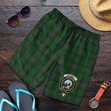 Clan Kennedy Crest Tartan Mens Shorts NS576