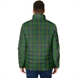 Clan Kennedy Crest Tartan Padded Jacket RF406