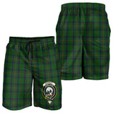 Clan Kennedy Crest Tartan Mens Shorts NS576