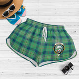 Clan Kennedy Ancient Crest Tartan Womens Shorts NW1770