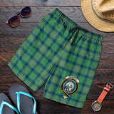 Clan Kennedy Ancient Crest Tartan Mens Shorts NS579