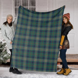 Clan Kennedy Modern Tartan Blanket U474