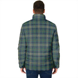 Clan Kennedy Modern Crest Tartan Padded Jacket RF405