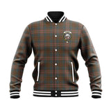 Clan Kennedy Weathered Crest Tartan Baseball Jacket JM577