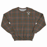 Clan Kennedy Weathered Crest Tartan Sweatshirt HC577