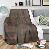 Clan Kennedy Weathered Tartan Blanket U476