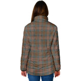 Clan Kennedy Weathered Crest Tartan Padded Jacket RF407