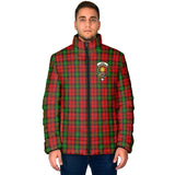 Clan Kerr Crest Tartan Padded Jacket RF411