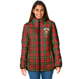 Clan Kerr Crest Tartan Padded Jacket RF411