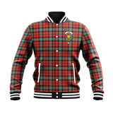 Clan Kerr Ancient Crest Tartan Baseball Jacket JM575