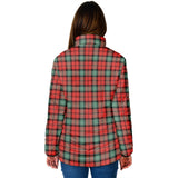 Clan Kerr Ancient Crest Tartan Padded Jacket RF408