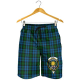 Clan Kerr Hunting Crest Tartan Mens Shorts NS574