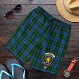 Clan Kerr Hunting Crest Tartan Mens Shorts NS574