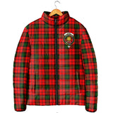 Clan Kerr Modern Crest Tartan Padded Jacket RF410