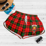 Clan Kerr Modern Crest Tartan Womens Shorts NW1764