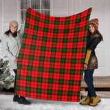 Clan Kerr Modern Tartan Blanket U479