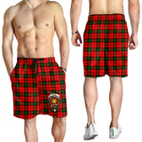 Clan Kerr Modern Crest Tartan Mens Shorts NS573