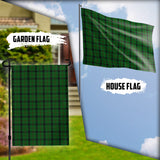 Clan Kincaid Tartan Flag C481