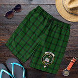 Clan Kincaid Crest Tartan Mens Shorts NS570