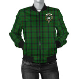 Clan Kincaid Crest Tartan Bomber Jacket ZJ413