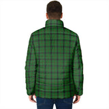 Clan Kincaid Crest Tartan Padded Jacket RF413