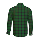 Clan Kincaid Crest Tartan Long Sleeve Shirt PC572